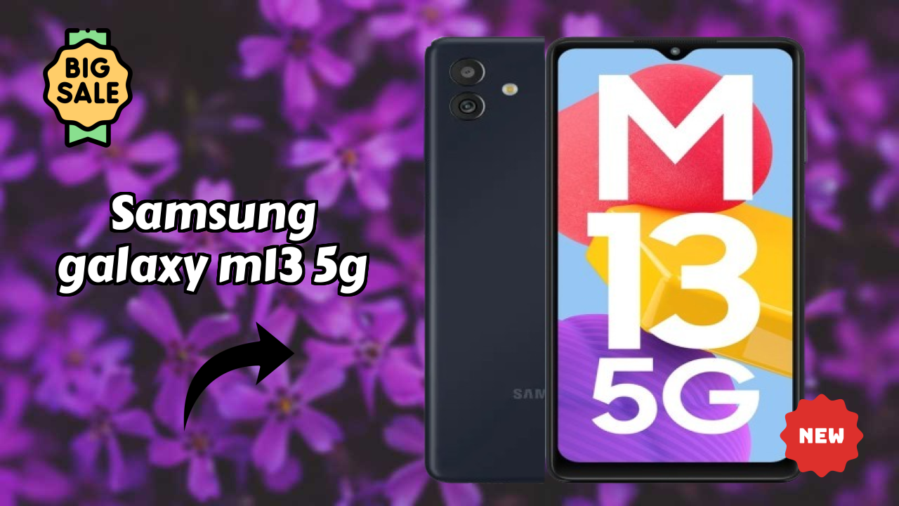 Samsung Galaxy M13 5G Display Size: 6.5 Inches (16.51 Cm) Screen Review