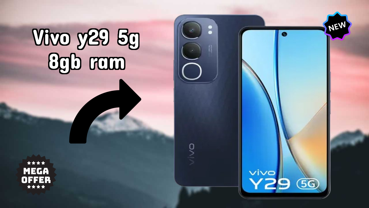 Vivo Y29 5G 8GB RAM Display Technology: LCD Quality